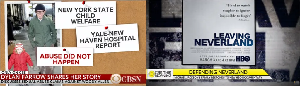 media hypocrisy - cbs news