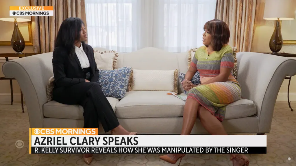 Azriel Clary on CBS News 2021 Interview on R Kelly