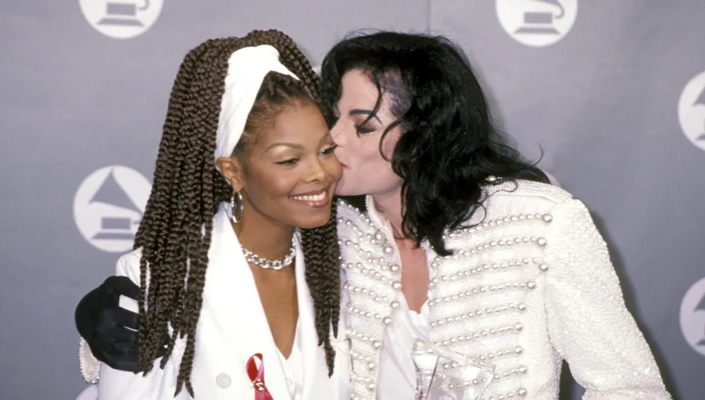 Janet Jackson and Michael Jackson